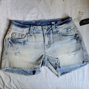 Miss Me signature jean shorts